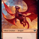 Dragon // Thopter Double-Sided Token [Kaldheim Commander Tokens]