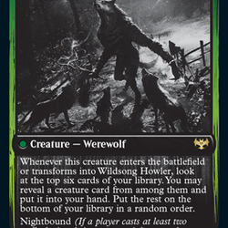 Howlpack Piper // Wildsong Howler [Innistrad: Double Feature]