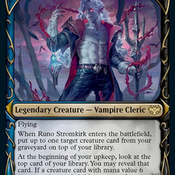 Runo Stromkirk // Krothuss, Lord of the Deep (Showcase Fang Frame) [Innistrad: Crimson Vow]