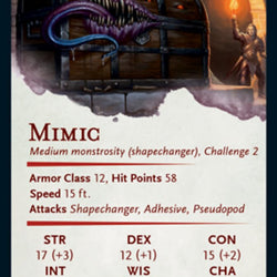 Mimic Art Card [Dungeons & Dragons: Adventures in the Forgotten Realms Art Series]