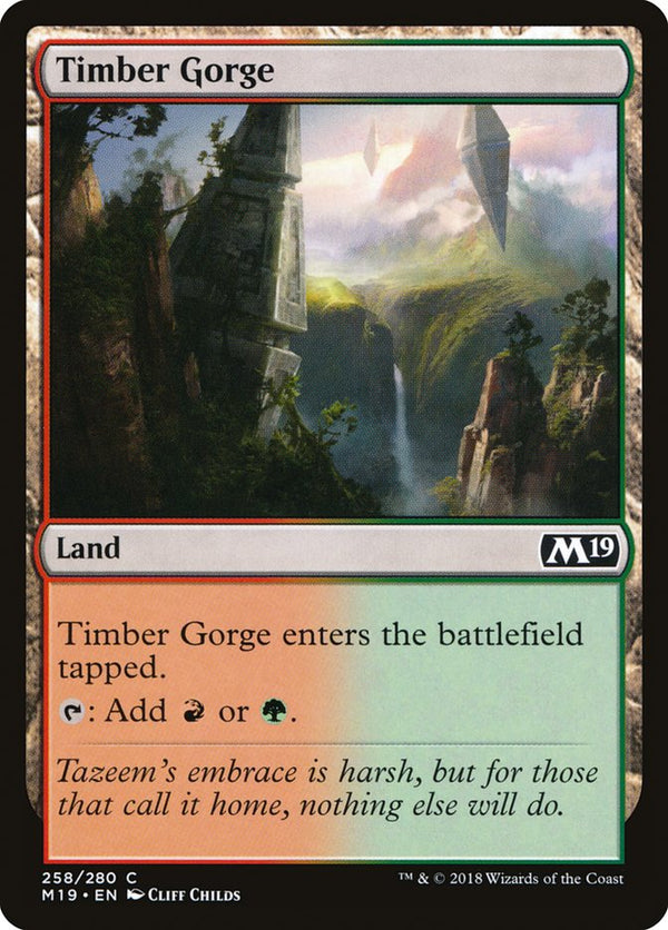 Timber Gorge [Core Set 2019]