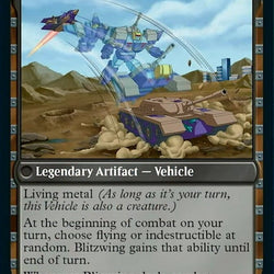 Blitzwing, Cruel Tormentor // Blitzwing, Adaptive Assailant [Transformers]