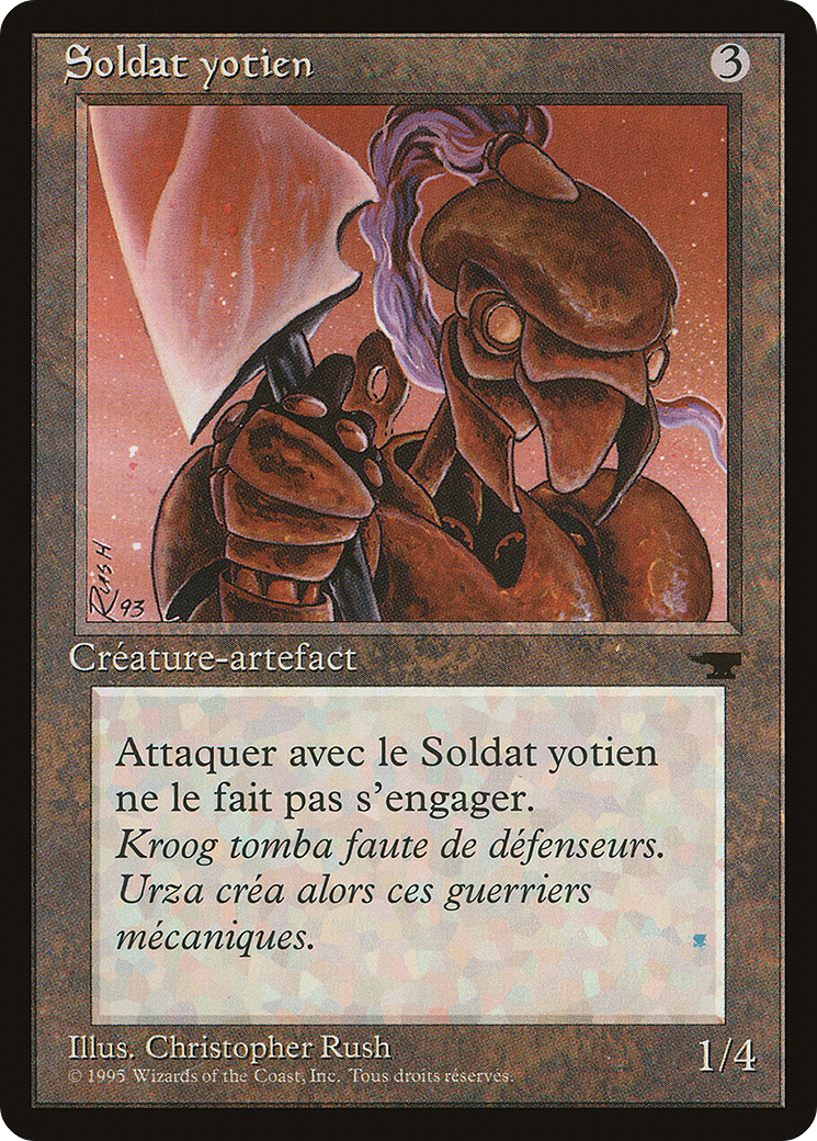 Yotian Soldier (French) - "Soldat yotien" (REN-170) [Renaissance]