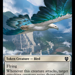 Bird // Food Token [The Lord of the Rings: Tales of Middle-Earth Commander Tokens]