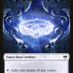 Elf Warrior // Replicated Ring Double-Sided Token [Kaldheim Tokens]