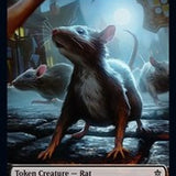 Rat // Food (17) Double-Sided Token [Throne of Eldraine Tokens]