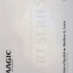 Inquisition of Kozilek // Inquisition of Kozilek (ASTX-071) (Borderless) [Strixhaven Art Series] Foil