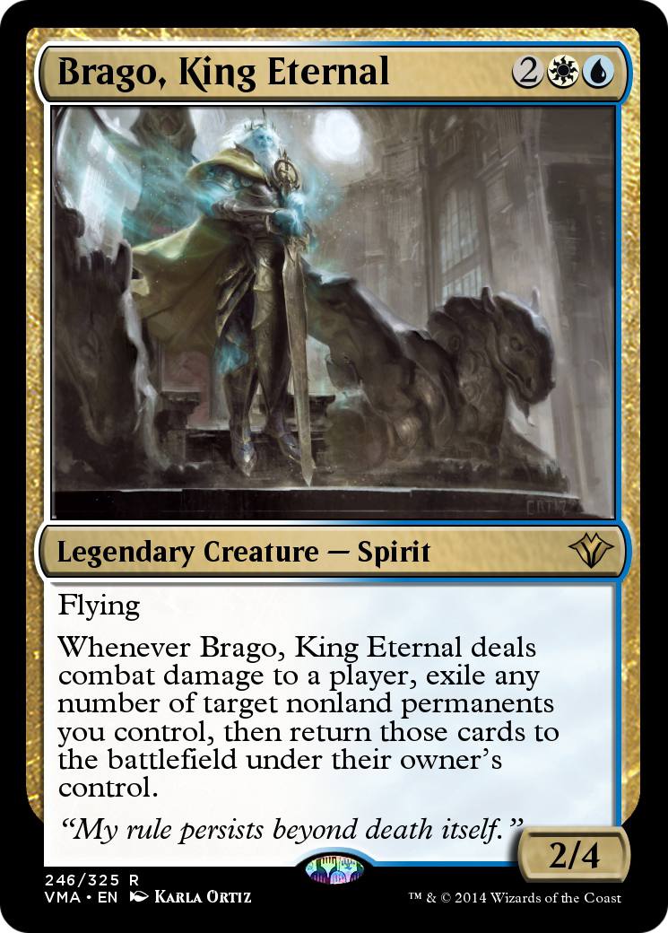 Brago, King Eternal (VMA-246) [Vintage Masters] Foil