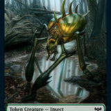 Insect // Human Soldier Double-Sided Token [Innistrad: Crimson Vow Tokens]