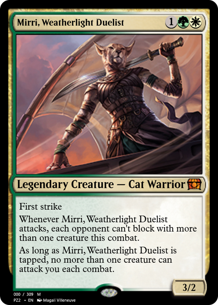 Mirri, Weatherlight Duelist (PZ2-65707) [Treasure Chest]