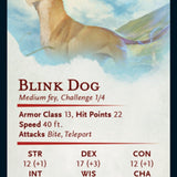 Blink Dog Art Card [Dungeons & Dragons: Adventures in the Forgotten Realms Art Series]