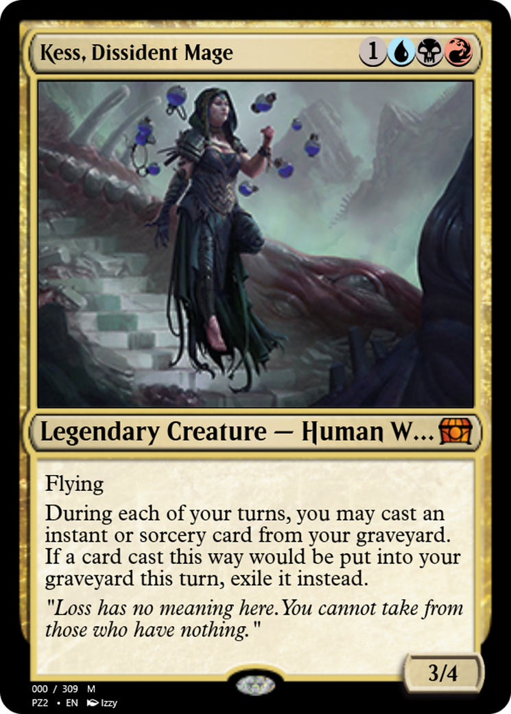 Kess, Dissident Mage (PZ2-65763) [Treasure Chest] Foil