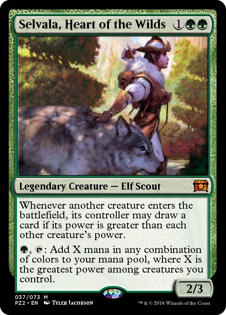 Selvala, Heart of the Wilds (PZ2-037) [Treasure Chest]