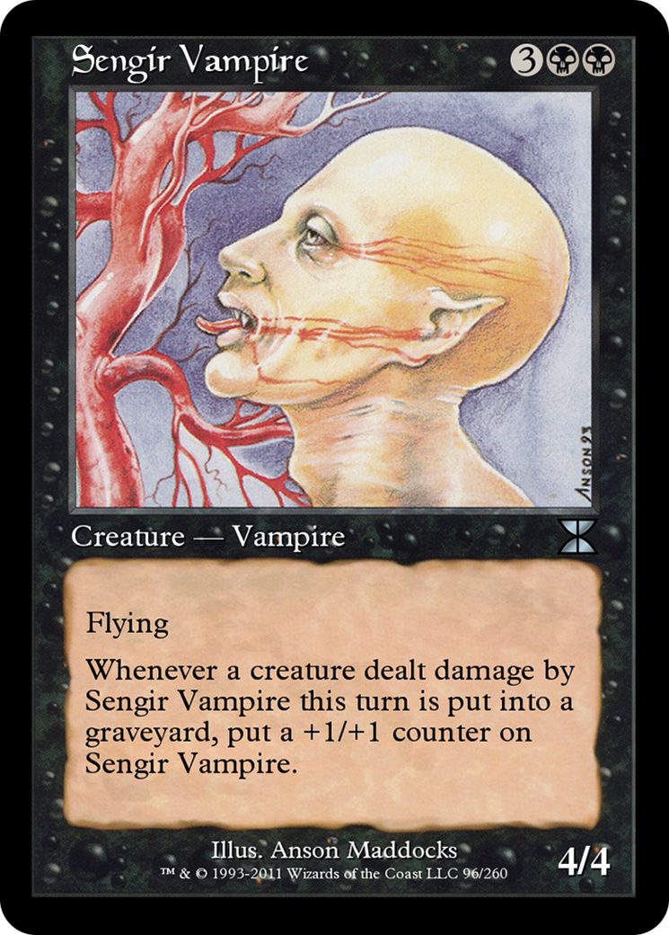 Sengir Vampire (ME4-096) [Masters Edition IV]