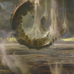 Wasteland // Wasteland (AZNR-036) (Borderless) [Zendikar Rising Art Series] Foil