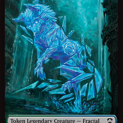 Beast // Primo, The Indivisible Double-Sided Token [Secrets of Strixhaven Commander Tokens]