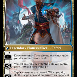 Invasion of New Phyrexia // Teferi Akosa of Zhalfir [March of the Machine]