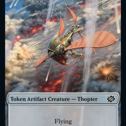 Myr // Thopter (010) Double-Sided Token [The Brothers' War Commander Tokens]