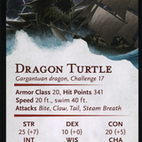 Dragon Turtle // Dragon Turtle (AAFR-010) (Borderless) [Adventures in the Forgotten Realms Art Series]