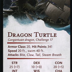 Dragon Turtle // Dragon Turtle (AAFR-010) (Borderless) [Adventures in the Forgotten Realms Art Series]