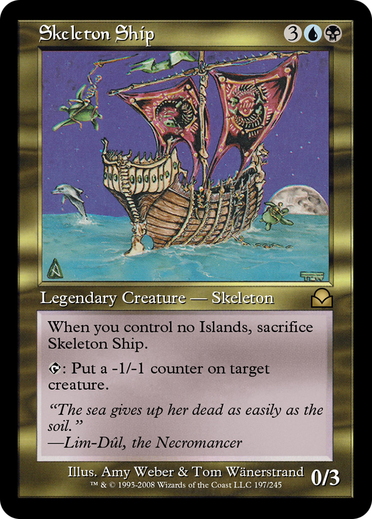 Skeleton Ship (ME2-197) [Masters Edition II]