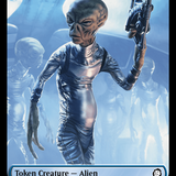 Radiation // Alien Double-Sided Token [Fallout Tokens]
