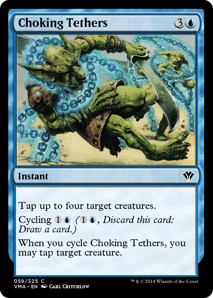 Choking Tethers (VMA-059) [Vintage Masters] Foil