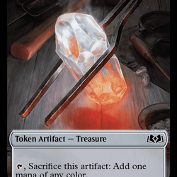 Treasure // Food (0013) Double-Sided Token [Wilds of Eldraine Tokens]