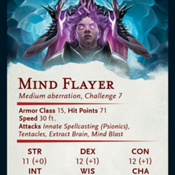 Mind Flayer Art Card [Dungeons & Dragons: Adventures in the Forgotten Realms Art Series]