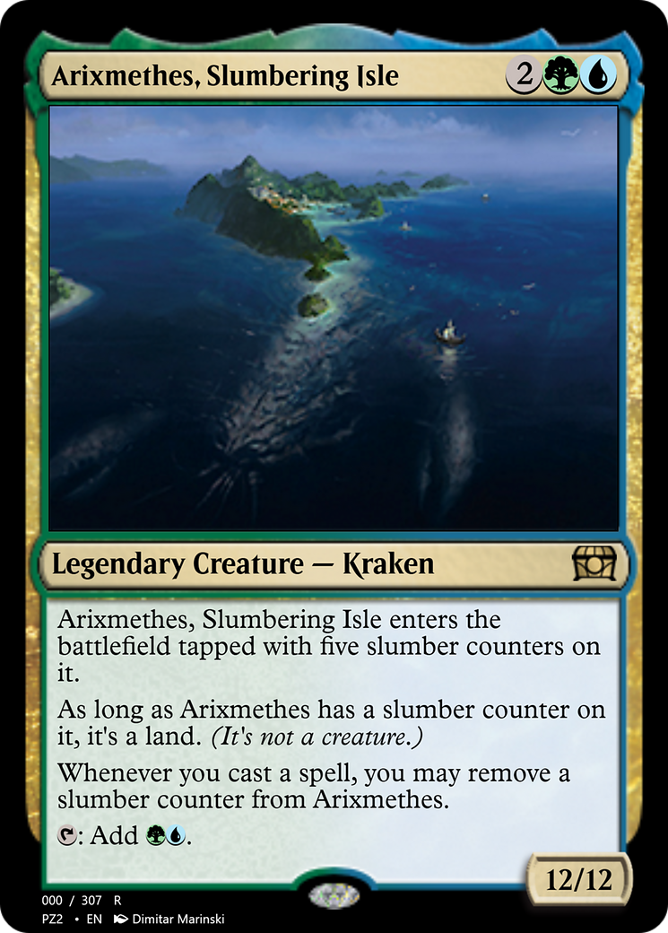 Arixmethes, Slumbering Isle (PZ2-70715) [Treasure Chest]