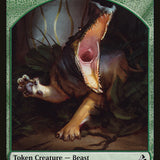 Oketra's Attendant // Beast Double-Sided Token [Amonkhet Tokens]