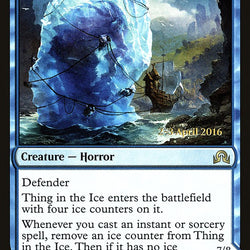 Thing in the Ice // Awoken Horror [Shadows over Innistrad Prerelease Promos]