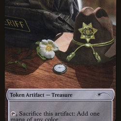 Treasure // Walker (148) Double-Sided Token [Secret Lair Drop Series]