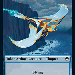 Pegasus // Thopter Double-Sided Token [Starter Commander Decks]