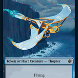 Bird // Thopter Double-Sided Token [Starter Commander Decks]