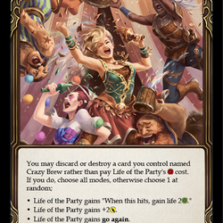 Life of the Party (Yellow) [EVR162] (Everfest)  1st Edition Normal