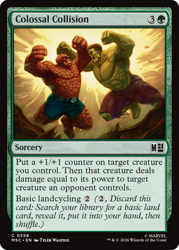 Colossal Collision [Marvel Super Heroes Commander]