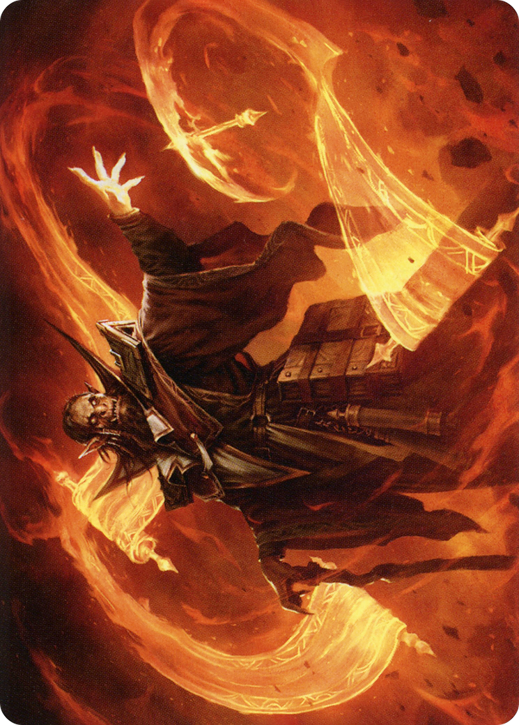 Plargg, Dean of Chaos // Plargg, Dean of Chaos (ASTX-053) (Borderless) [Strixhaven Art Series]