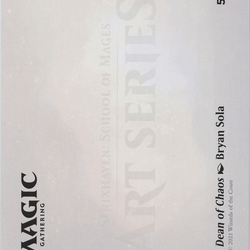 Plargg, Dean of Chaos // Plargg, Dean of Chaos (ASTX-053) (Borderless) [Strixhaven Art Series] Foil