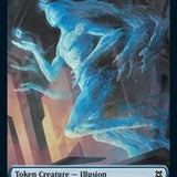 Illusion // Plant Double-Sided Token [Zendikar Rising Tokens]