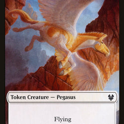 Human Soldier // Pegasus Double-Sided Token [Theros Beyond Death Tokens]