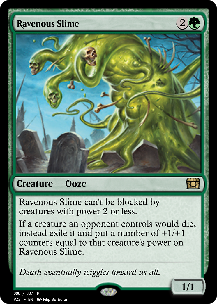 Ravenous Slime (PZ2-70737) [Treasure Chest] Foil