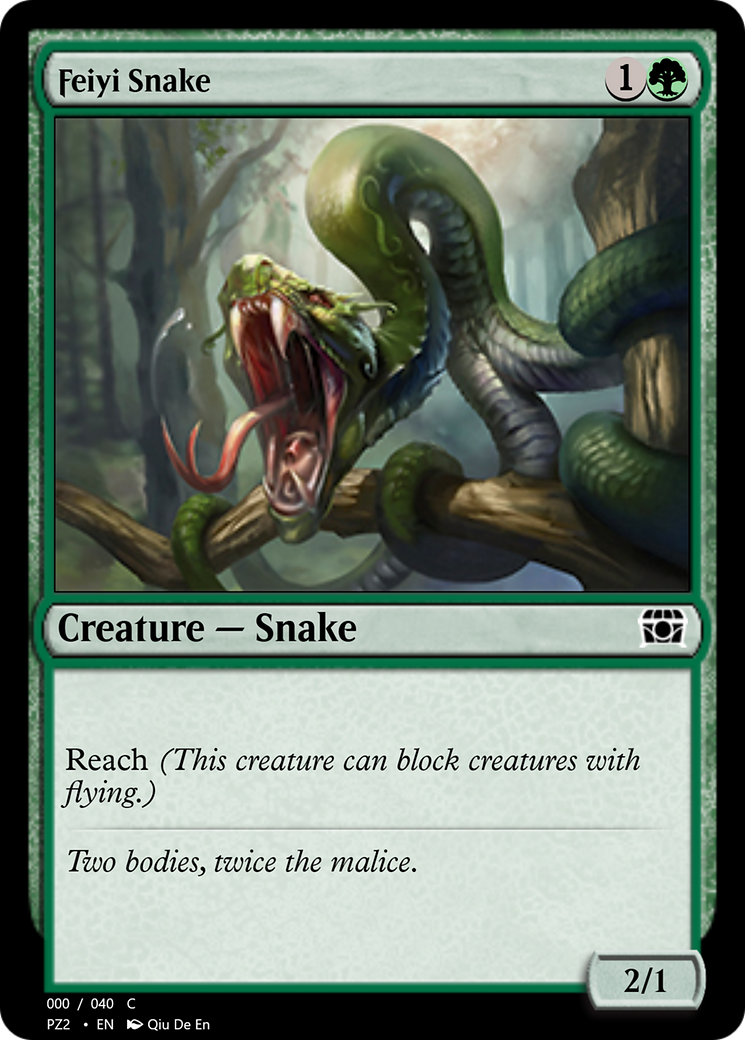 Feiyi Snake (PZ2-70791) [Treasure Chest] Foil