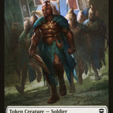 Elephant // Soldier Double-Sided Token [Commander Legends Tokens]
