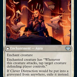 Distracting Geist // Clever Distraction [Innistrad: Crimson Vow]