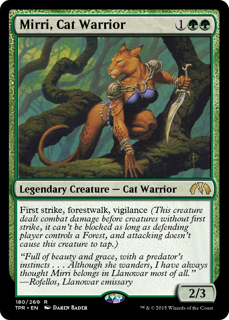 Mirri, Cat Warrior (TPR-180) [Tempest Remastered]