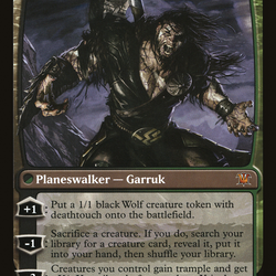 Garruk Relentless // Garruk, the Veil-Cursed [Secret Lair: From Cute to Brute]