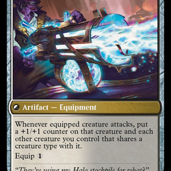 Invasion of New Capenna // Holy Frazzle-Cannon [March of the Machine]