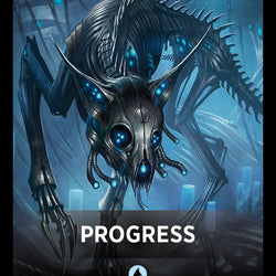 Progress Theme Card [Phyrexia: All Will Be One Tokens]