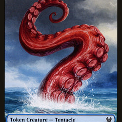 Human Soldier // Tentacle Double-Sided Token [Theros Beyond Death Tokens]
